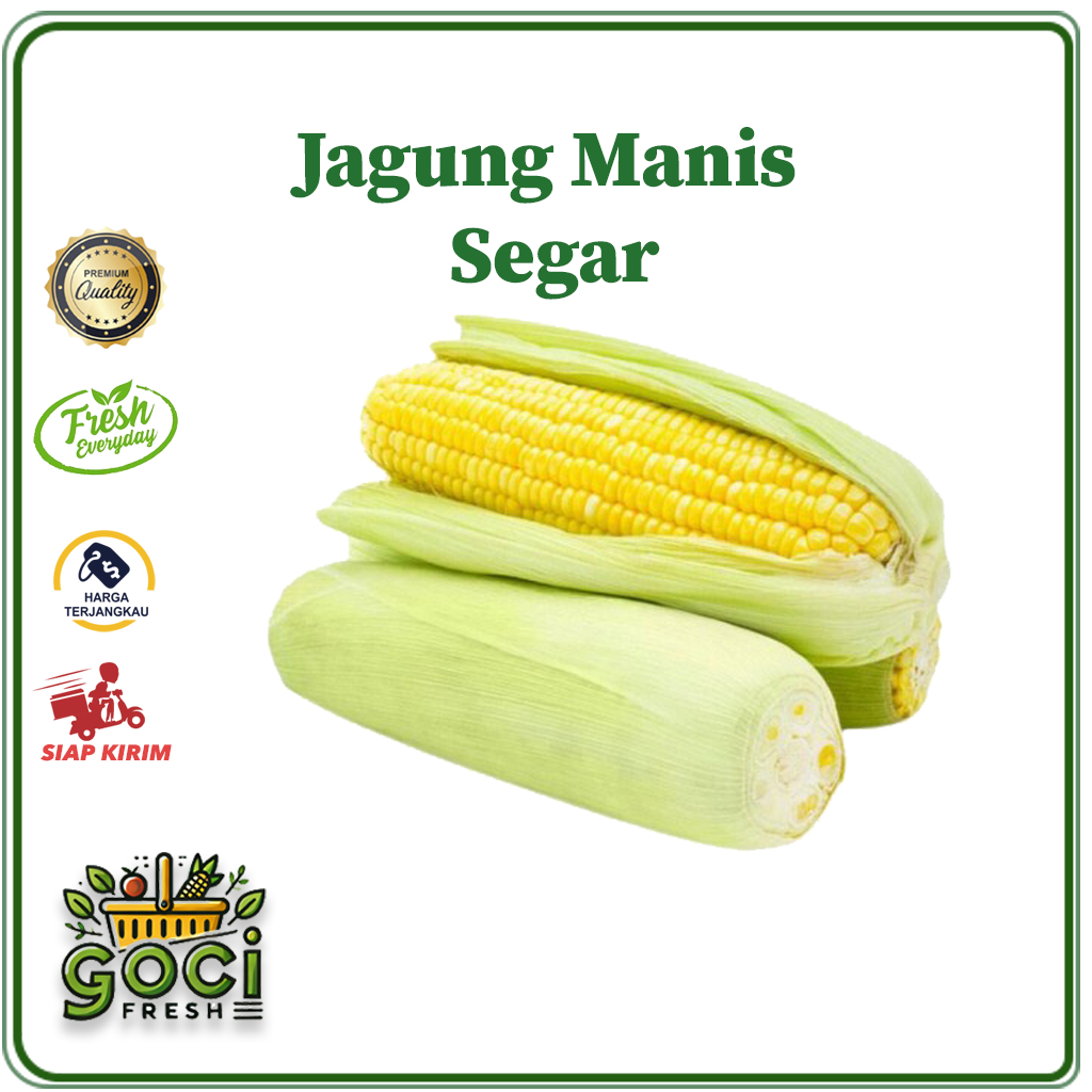 

GOCI FRESH - JAGUNG MANIS SEGAR HARGA PER BUNGKUS