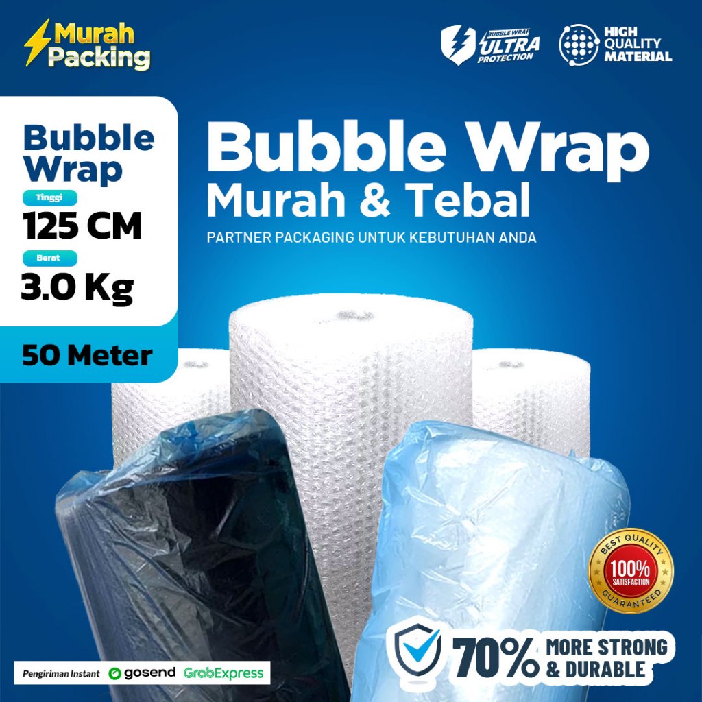 

Murah Pack - Bubble Wrap 3 Kg - Murah dan Kuat