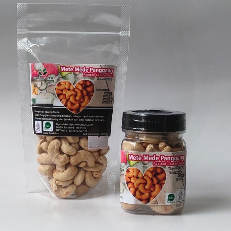 

Granovita Biji Mete Mede Roasted Cashew 500g-1kg