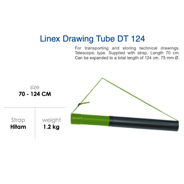 

Linex Drawing Tube DT 124 210484800 - Tabung Kertas Dokumen Sketsa