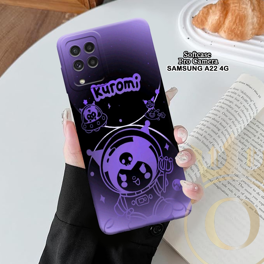 Softcase Samsung Galaxy A22 4G - ORORA - Casing Samsung Galaxy A22 4G - Motif case Cartoon - softcas