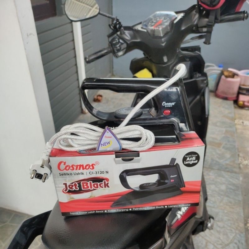 Setrika Cosmos Jet Black CI-320 N