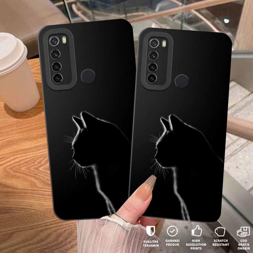 Case Xiaomi Redmi Note 8 - Softcase Xiaomi Redmi Note 8 Motif Kucing - Casing Hp Xiaomi Redmi Note 8