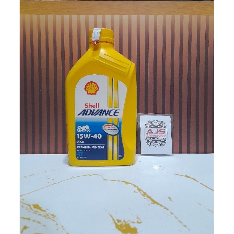 OLI SHELL ADVANCE AX5 1L 15W-40