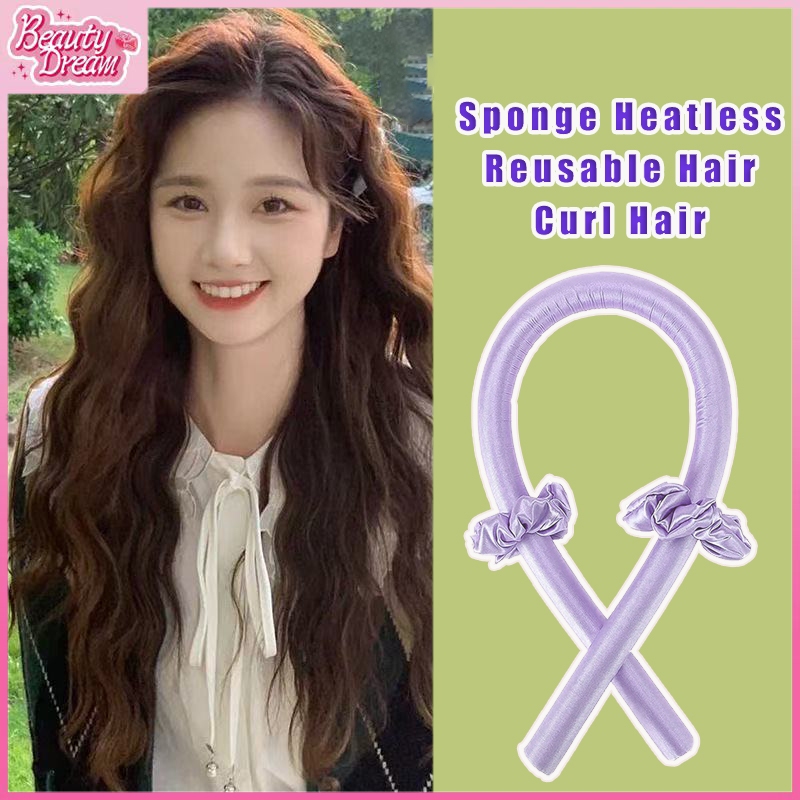 BEAUTY Rambut Tanpa Catokan Rambut Keriting Alat Pengeriting Rambut Tanpa Panas Heatless Curl Hair C