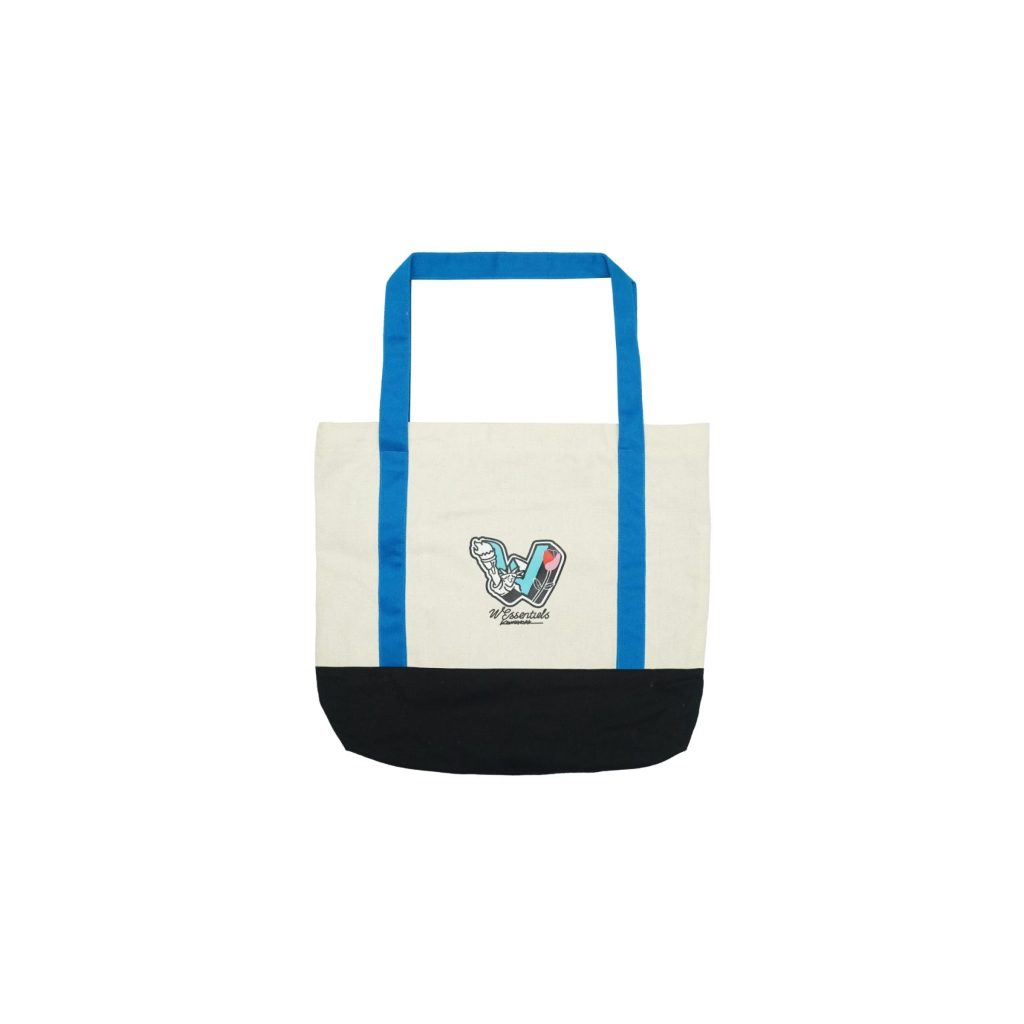 W.Essentiels X Kevinswork Abstract City Totebag White