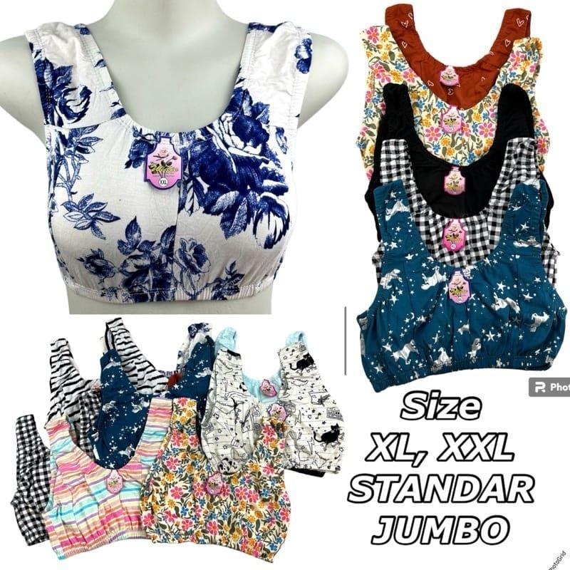 5PCS MINISET JUMBO XXXL LD 120 130 dewasa,miniset ibu hamil,miniset ibu menyusui,miniset murah busui