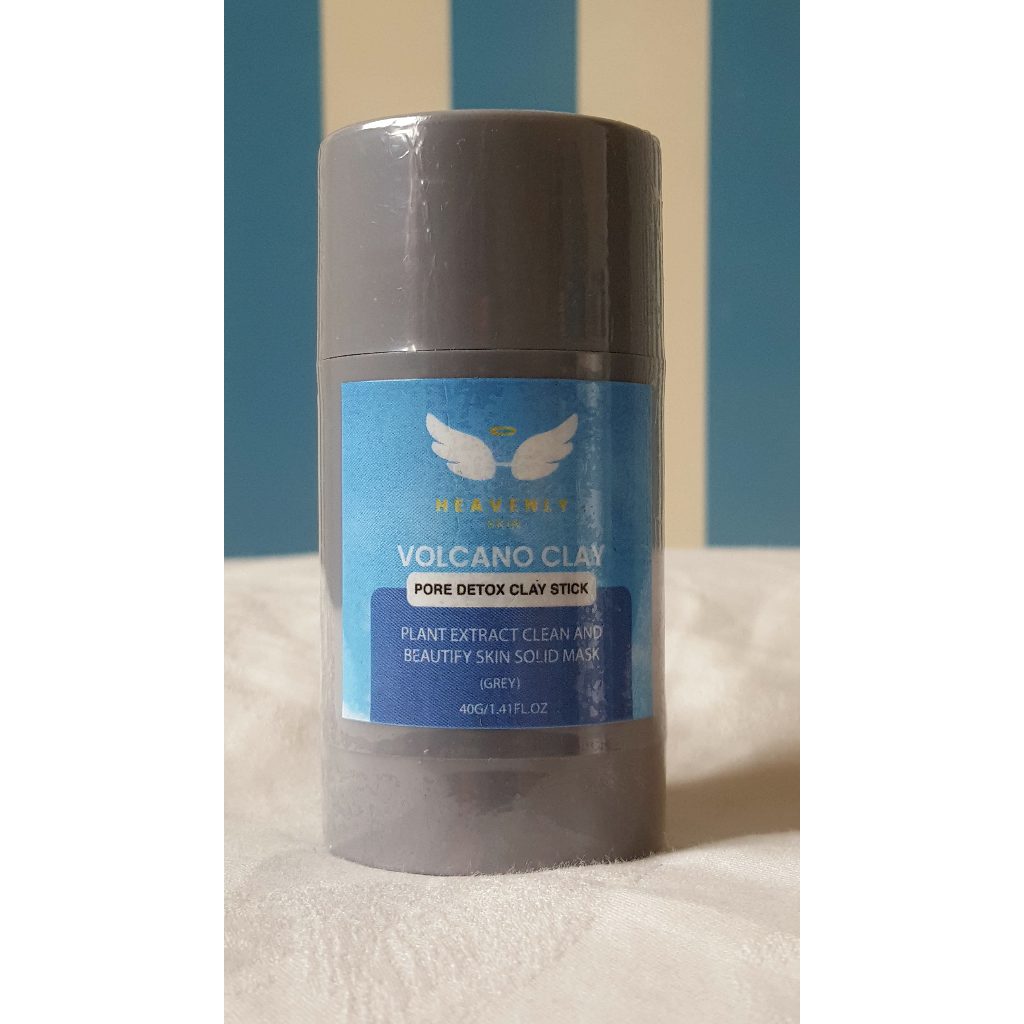 facial mask HEAVENLY SKIN VOLCANO CLAY PORE DETOX CLAY STICK PLANT EXTRACT CLEAN AND BEAUTIFY SKIN S