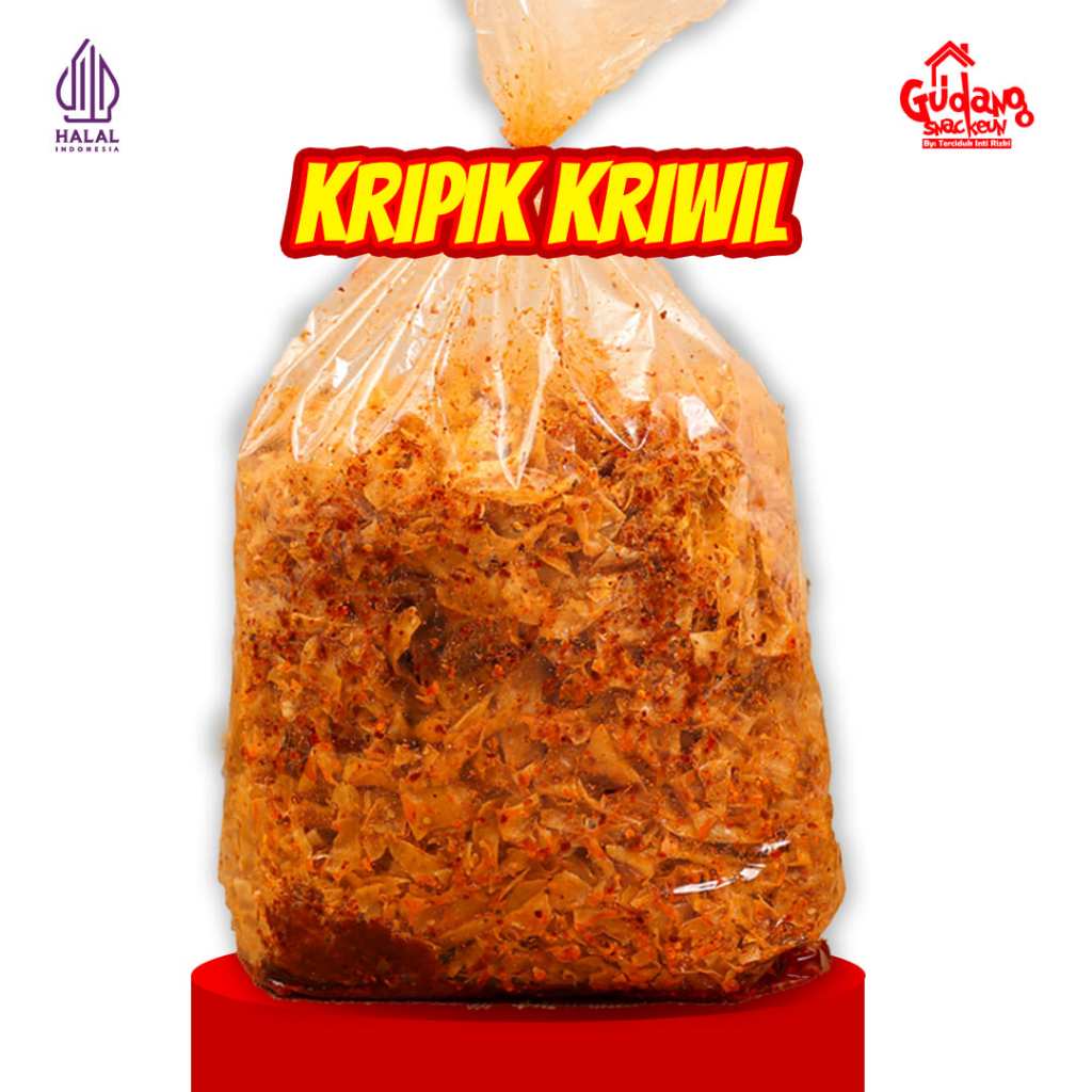 

Keripik Singkong Kriwil 250g Pedas Cikruh Daun Jeruk - Gudang Snackeun by Terciduk Inti Rizki