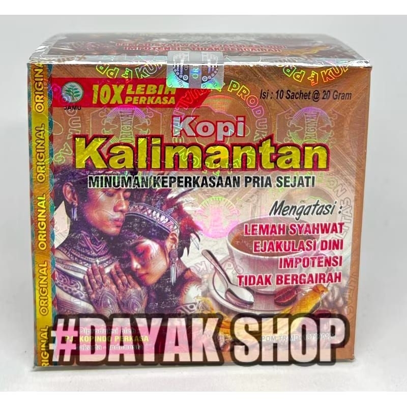 KOPI DAYAK PUTIH ORIGINAL DAYAK COFFEE KALIMANTAN KOPI STAMINA PRIA KUAT TAHAN LAMA