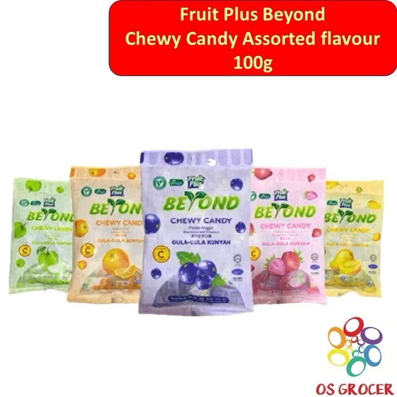 

FRUIT PLUS BEYOND PERMEN BUAH VEGAN