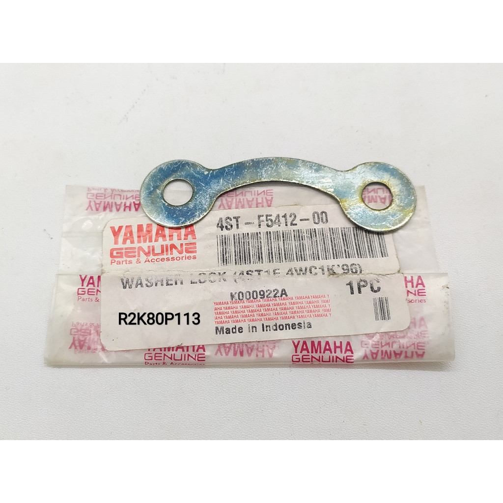 WASHER LOCK PLAT RING BAUT GIR BELAKANG YAMAHA CRYPTON VEGA JUPITER OLD ORIGINAL 4ST-F5412-00