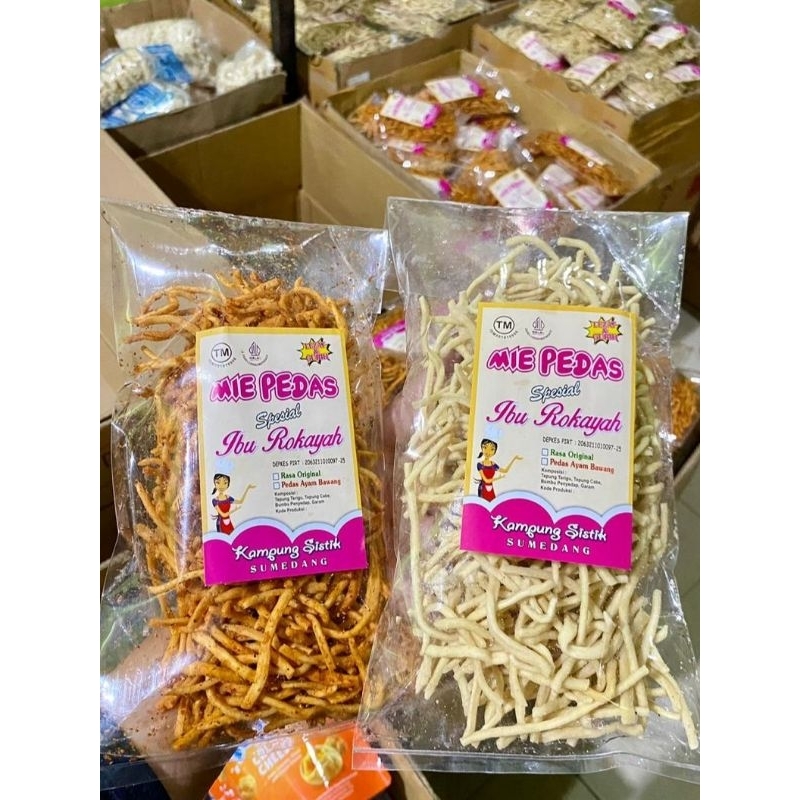 

mie ibu rukoyah original pedas