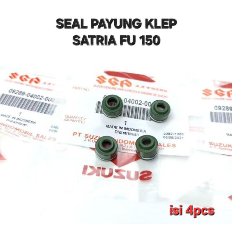 SEAL SIL PAYUNG KLEP SATRIA FU 150 ORIGINAL