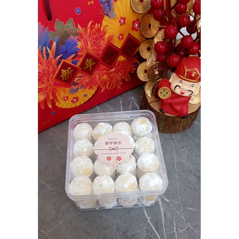 

kue kering bola salju/ putri salju vegan vegetarian