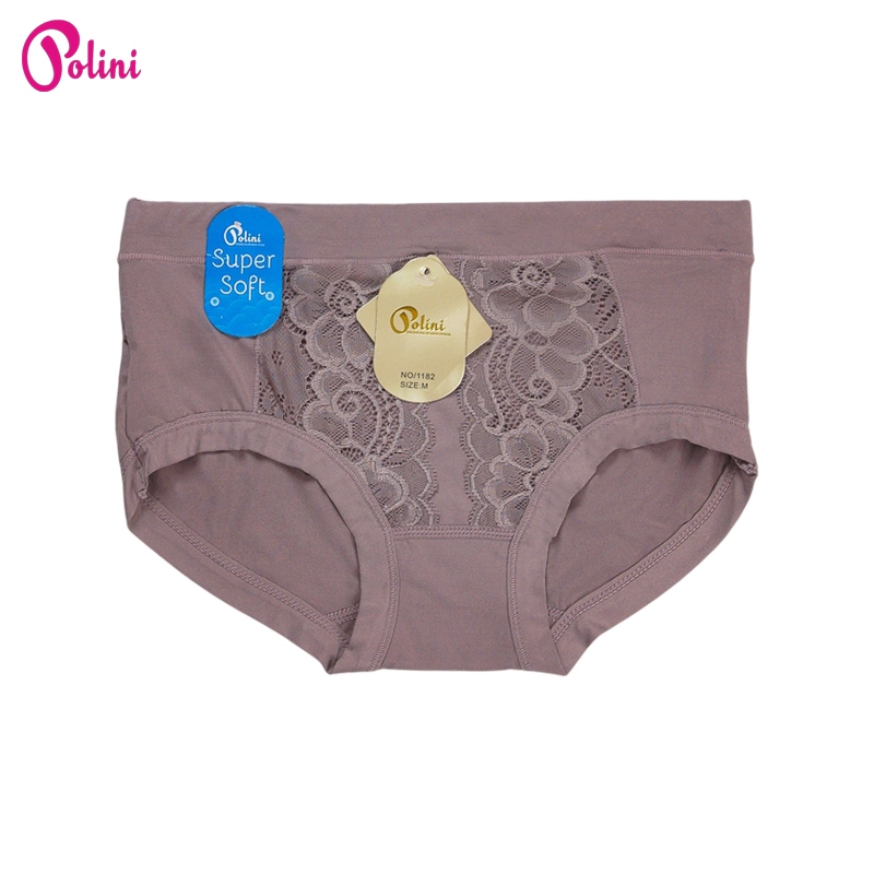 POLINI Celana Dalam Polini Undies Wanita CD Katun Wanita Premium High Quality 1182