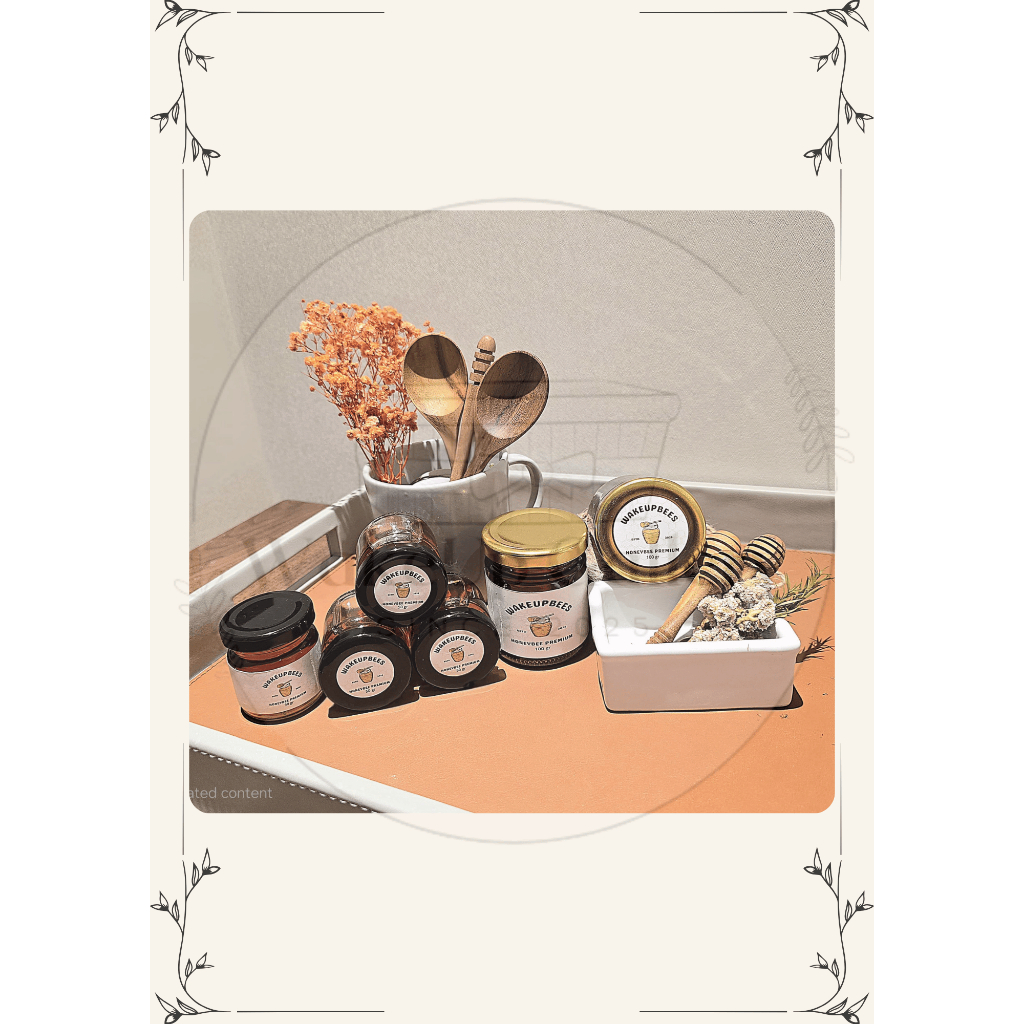 

Madu Mini Jar by WakeUp - Isi 50gr & 100gr [cocok untuk souvenir nikahan]
