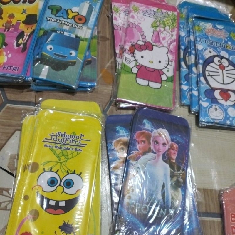 

Amplop uang / Angpau lebaran hari raya Motif Tanpa Lipat ukuran Jumbo