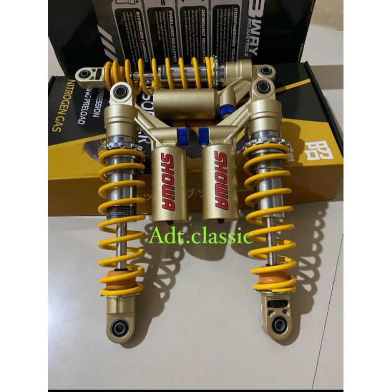 shok showa cb400 import doble klik fungsi