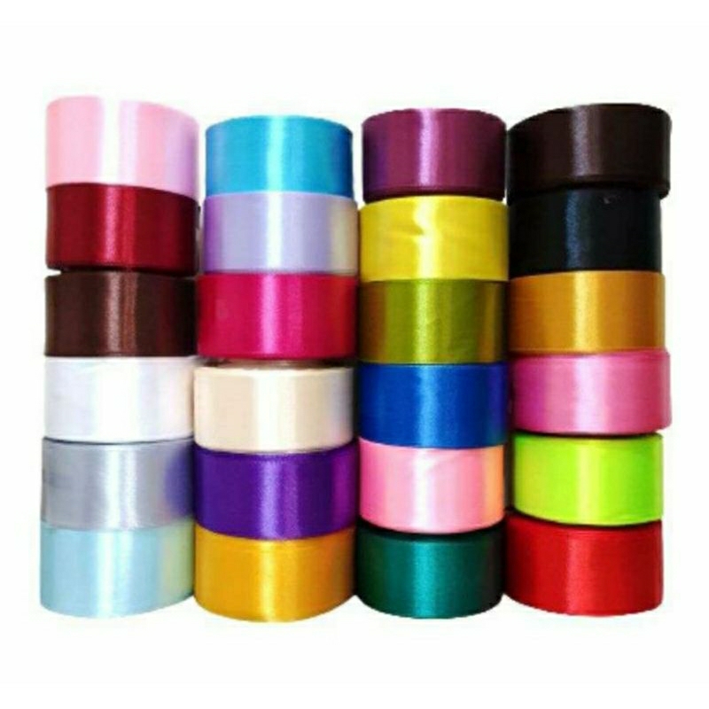 

1 METER Pita Satin Roll 2,5m atau 1inch