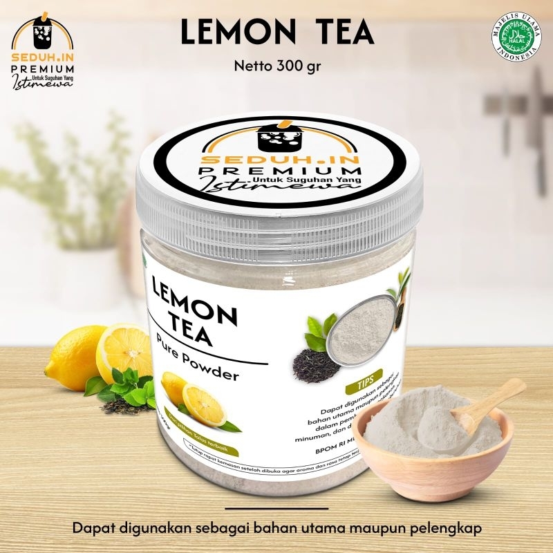 

Lemon Tea Pure/ BUBUK MINUMAN PREMIUM PURE NON GULA
