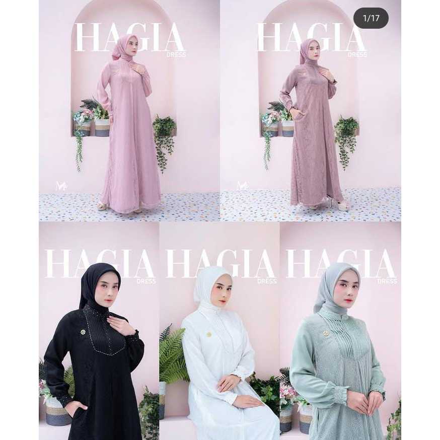 Zalifa Hagia Dress Gamis Pakaian Muslim Wanita