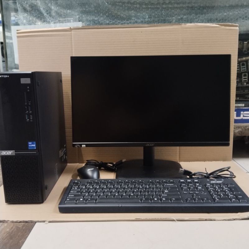 PC ACER VERITON X CORE I7 13700 RAM 16GB NVME 1TB MONITOR 22INCH FHD HDMI
