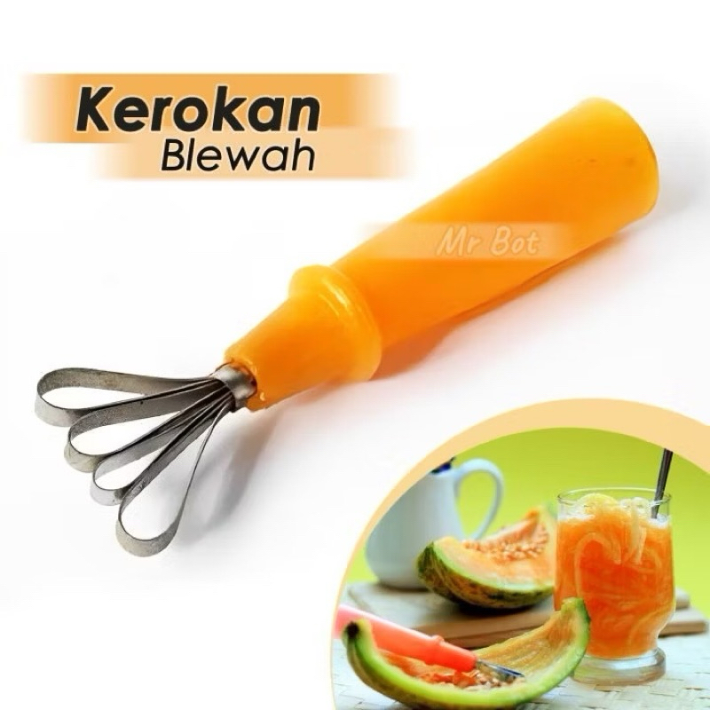 Alat Peeler Kerokan Buah Parutan Blewah Melon Kelapa Puding dll