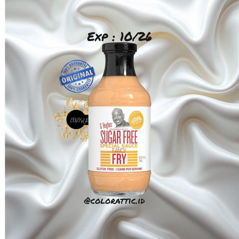 

G Huges Sugar Free Fancy Fry Special Sauce - From Usa