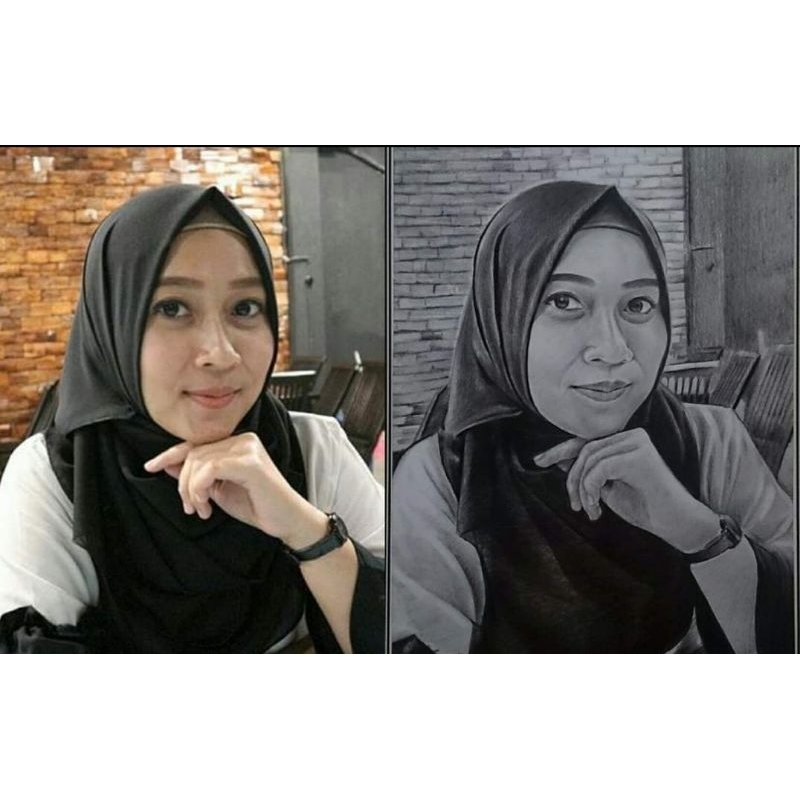 

JASA LUKIS PENSIL A4 1WAJAH TANPA PIGURA