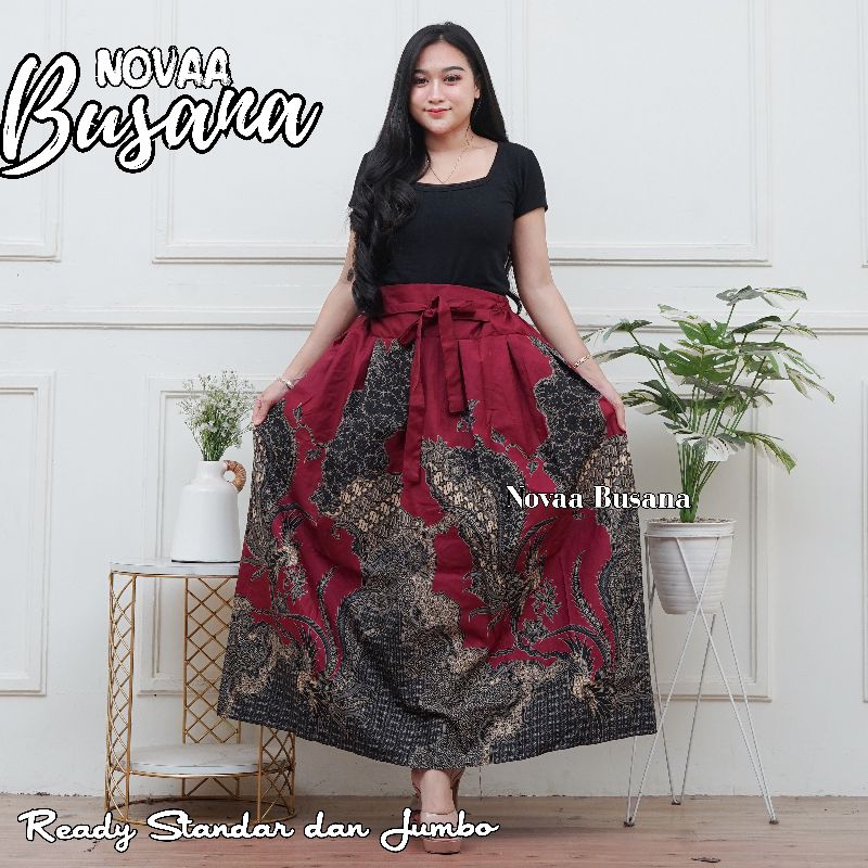 ORIGINAL ALEENA - ROK BATIK PANJANG ROK SANTRI ROK UNGGUL JAYA ROK PAYUNG ROK BATIK MUSLIMAH SARUNG