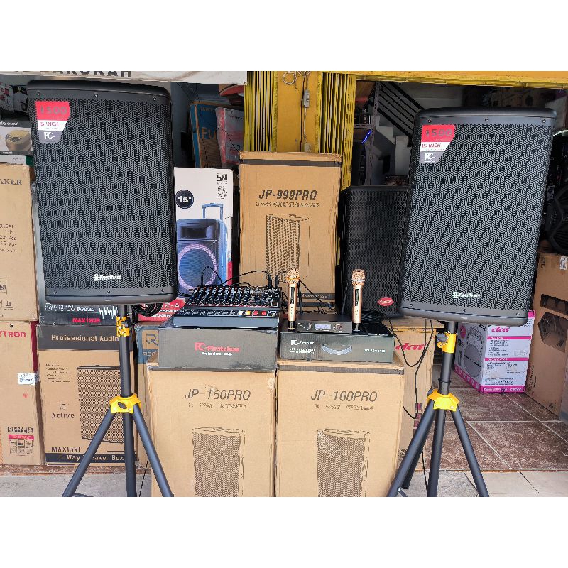 paket lengkap live music firstclass/ speaker paket komplit firstclass