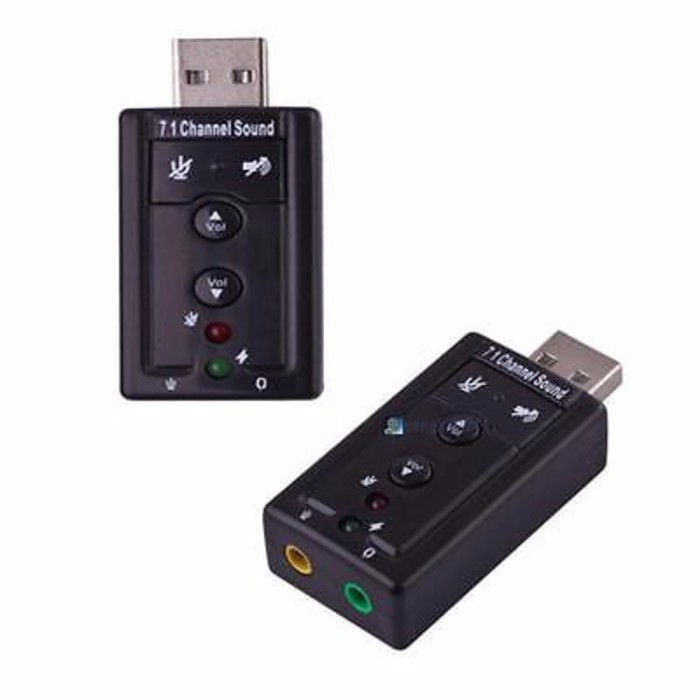 Sound Audiocontroller - USB Soundcard Adapter (Mic & Speaker)