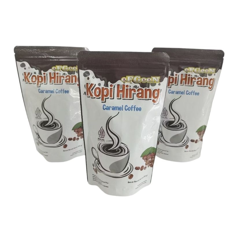 

eFGeen Kopi Hirang Caramel Coffee Kemasan Standing Pouch