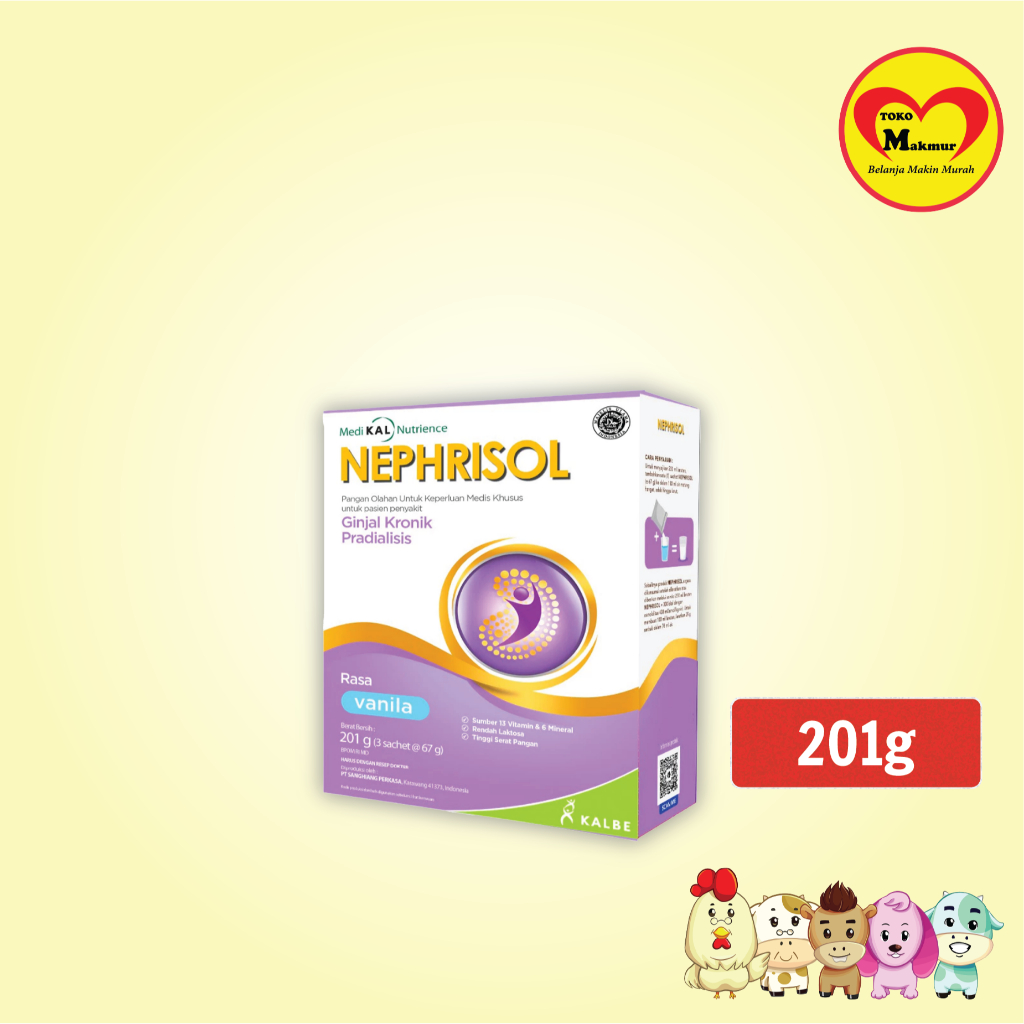 

Kalbe Nephrisol Vanila 201gr / Toko Makmur Baby Shop