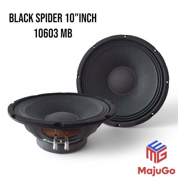 Speaker Black Spider 10 Inch 10603 MB