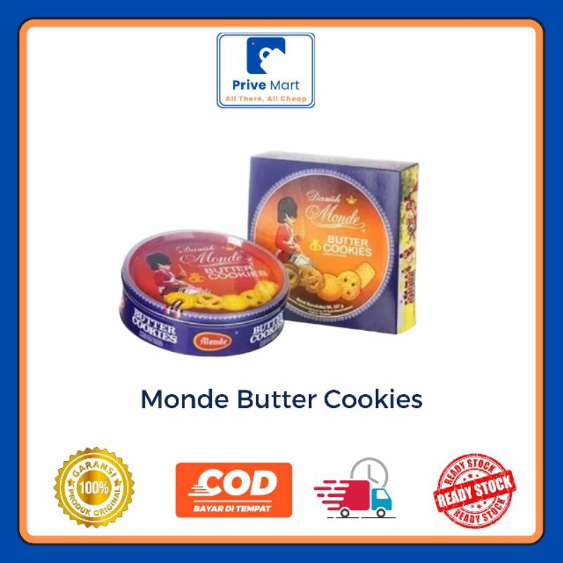 

Monde Butter Cookies 454g Prive Mart