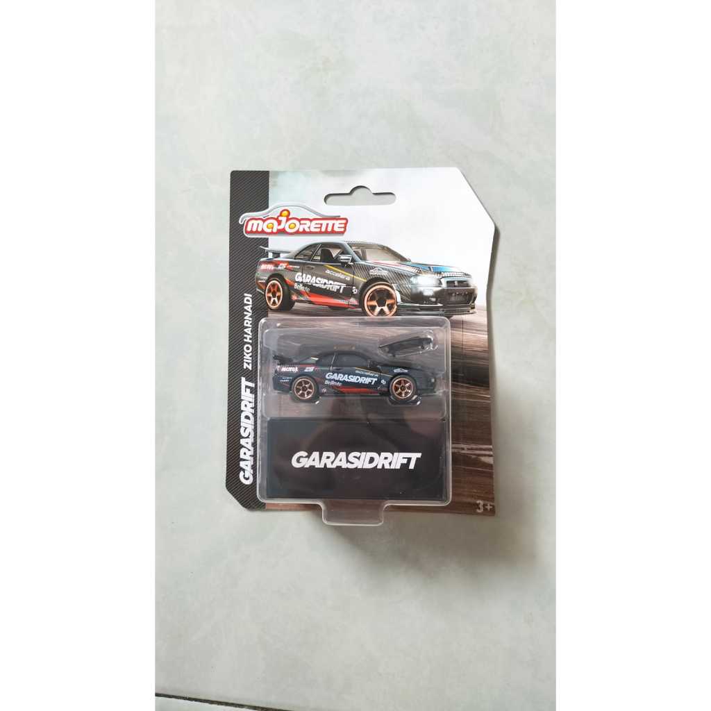 Majorette x Garasi Drift Nissan Skyline R34