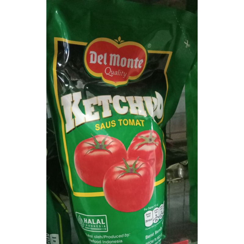 

ketchup saus tomat delmonte/botol & refill