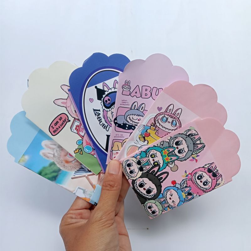 

Amplop Lebaran / Amplop Labubu / Amplop Lebaran per pack isi 10 lembar