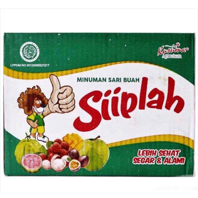 

(Misha) Siiplah Siplah Minuman Sari Buah Apel 32X120mL