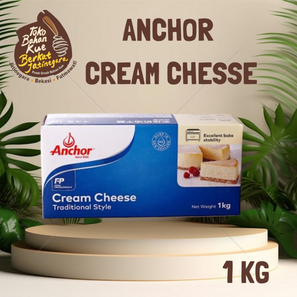 

KEJU CREAM CHEESE ANCHOR 1 KG/CREAM CHEESE KEMASAN 1 KG