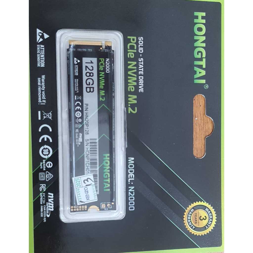 SSD M.2 NVME HONGTAI N2000 128GB SSD M.2 NVME MURAH ORIGINAL HONGTAI 128GB