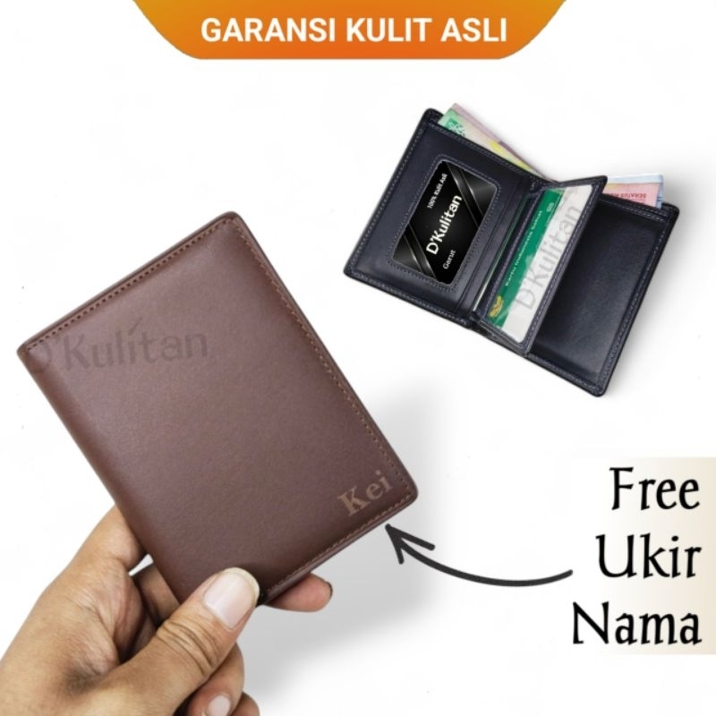 Dompet Kulit Pria Dompet Cowok Kulit Asli Original