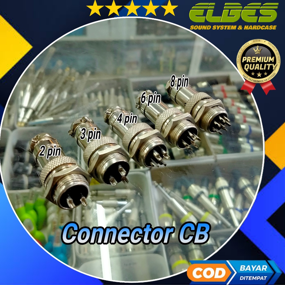CONECTOR CB KONEKTOR CB 2PIN 3PIN 4PIN 6PIN 8PIN