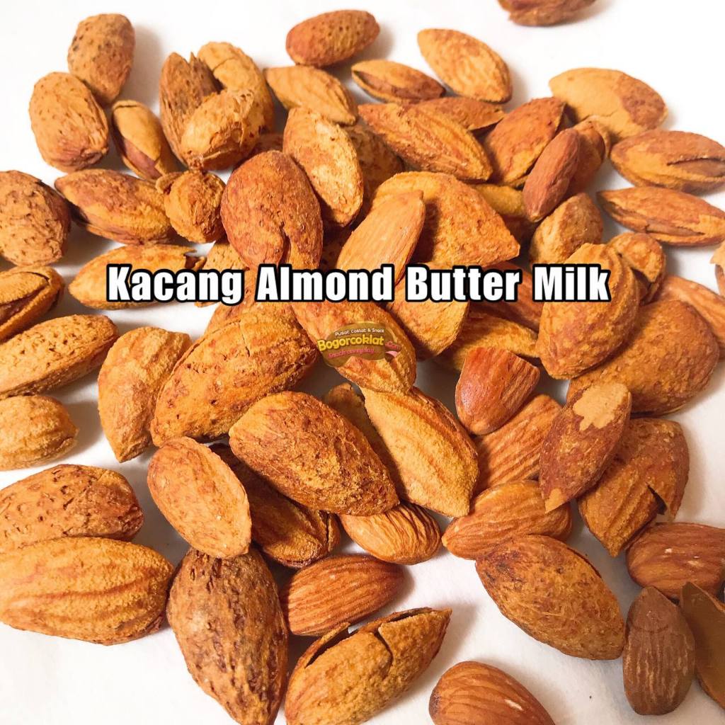 

Kacang Almond Panggang Butter Milk 1kg