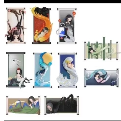 FIGUR 52TOYS SLEEP CHINESE SCROLLS 02842 | RANDOM [ORIGINAL 52TOYS]
