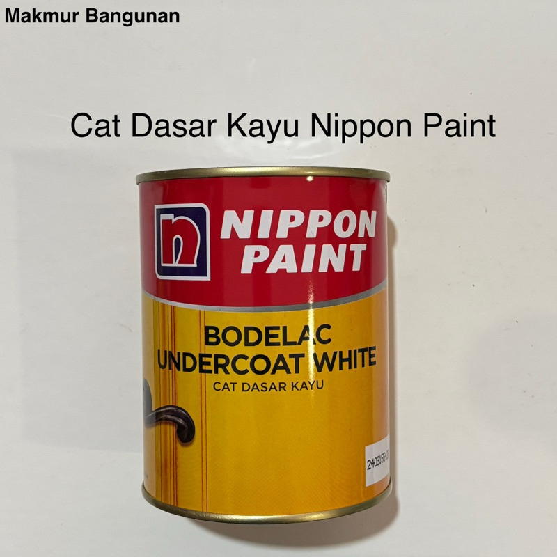 Cat Dasar Kayu 1 kg | Nippon Bodelac Undercoat White | Cat Dasar Meni Kayu Besi