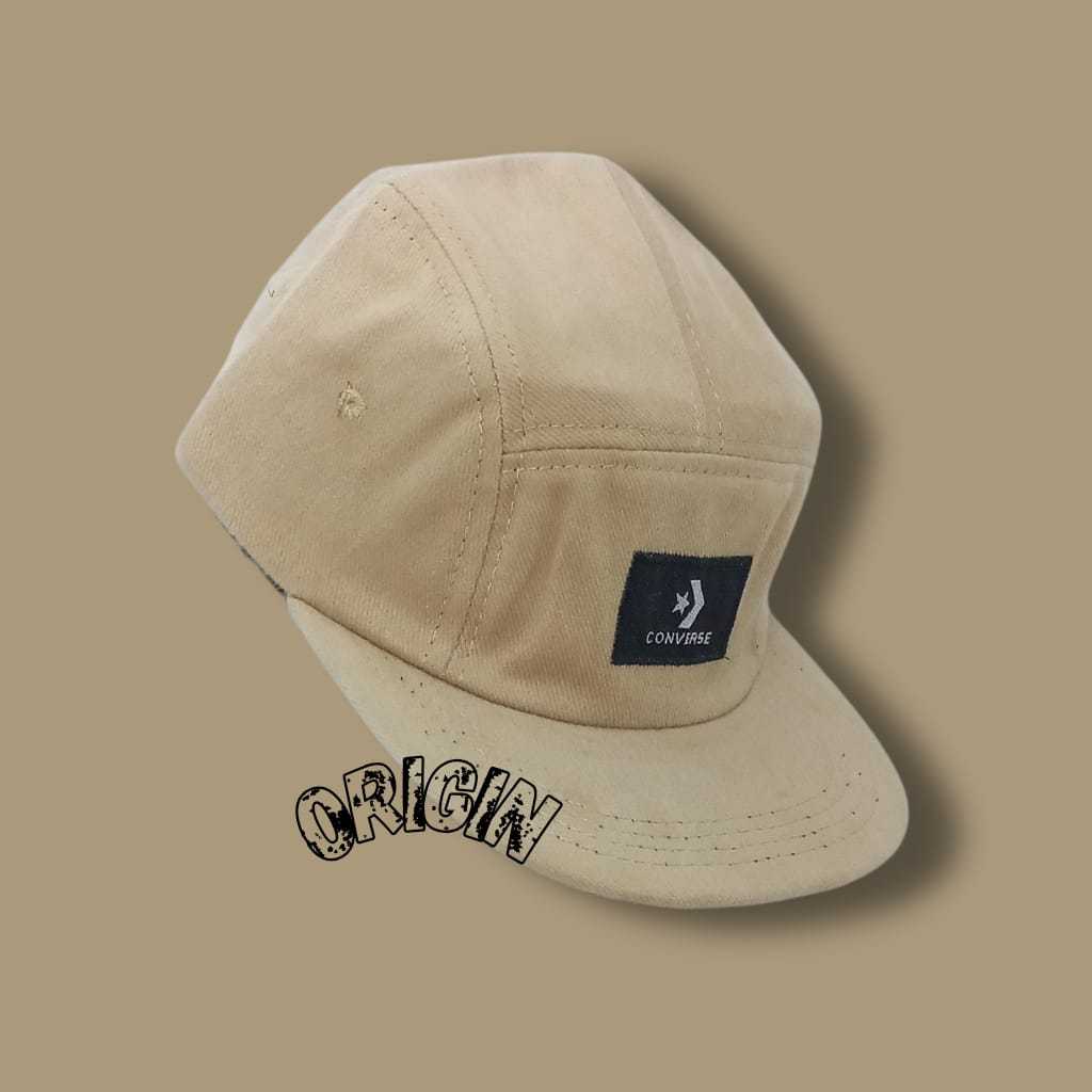 Topi lima panel GREENLIGTH pria wanita cap bordir woven original topi 5 panel - topi 5 panel - five 
