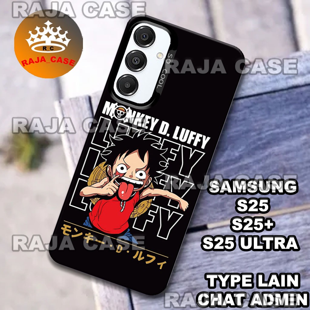 (RC35) Case hp Samsung S25 - Samsung S25 Plus - Samsung S25 Ultra/Motif Anime/case hologram Samsung 